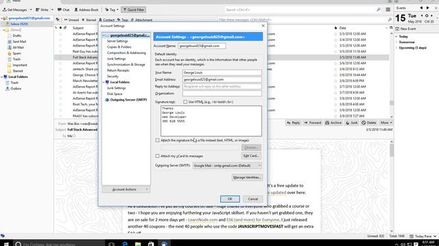 How To Add Email Signature In Thunderbird Mail Client