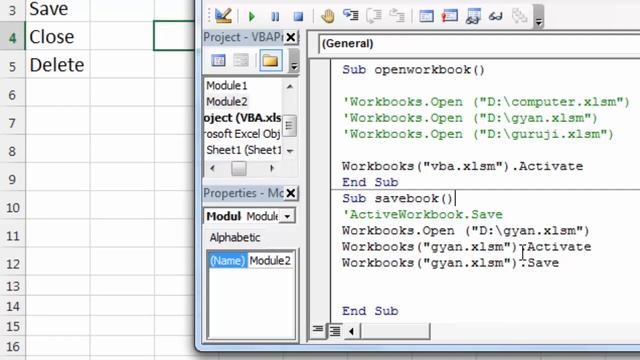 Work with Workbook in excel VBA | Excel VBA lesson - 22 | excel vba for beginners in hindi смотреть онлайн