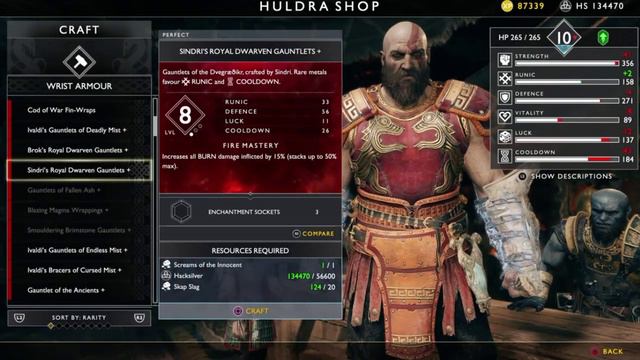 BROK AND SINDRI'S ARMOR !! GOD OF WAR NEW GAME + !!! | Both the dwarven armor sets in ng+ смотреть онлайн