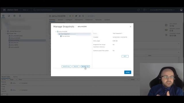 06. VMware ESXi Snapshot explained смотреть онлайн