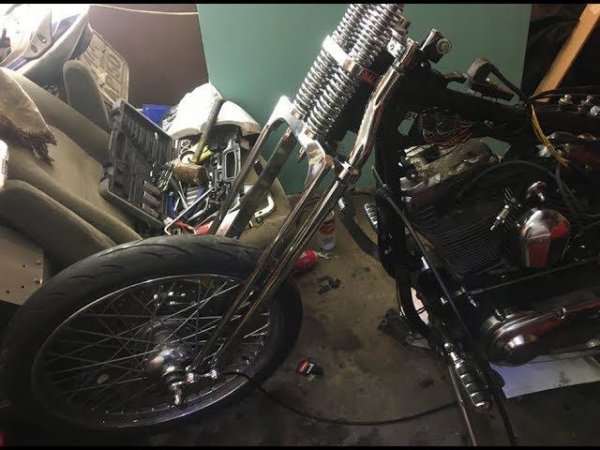 Установка вилки спрингер, вторая серия. ( springer DNA)