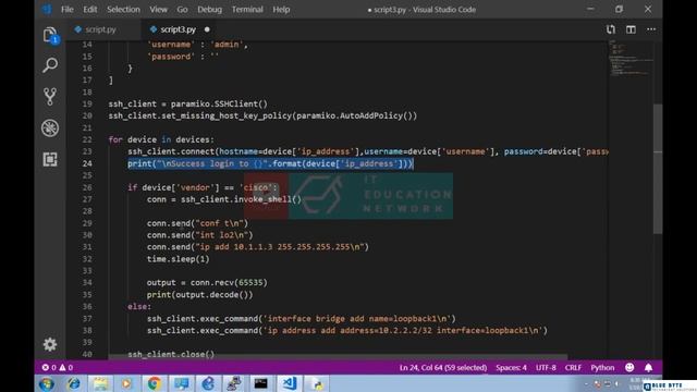 Networking Tutorial with Cisco CCNA 200-301 -137- Network Automation- Multivendor Network Automatio смотреть онлайн