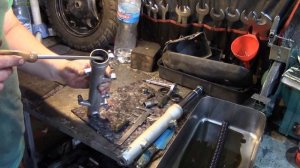 Обслуживание классической гидравлической вилки китайского скутера