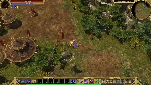 Titan Quest Anniversary Edition прохождение за класс "АССАСИН" (ратное дело+тень)#10 смотреть онлайн