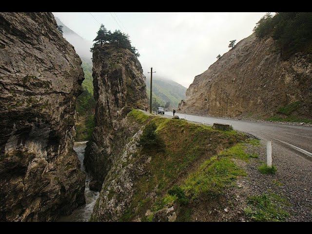 Kadargavan Canyon. North Ossetia