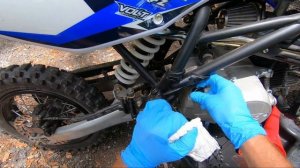 Apollo 125RFZ Chinese Dirt Bike Oil Change! How much Oil & Type for a 125cc Pit Bike?