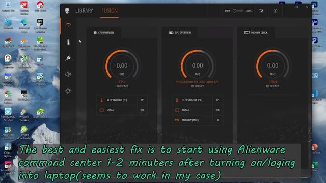How To Fix Alienware Command Center Loading Gameshift G Mode Not Working | Dellg15 5515,5520,5525