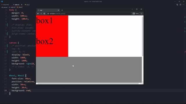 Подключение Canvas | JavaScript смотреть онлайн