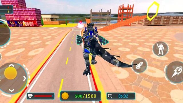 game spinosaurus robot mobil dino robot war transform car : spino robot transform car смотреть онлайн