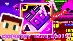 GD Breeze обновлена!!!!!! играем в новые уровни(#GD)