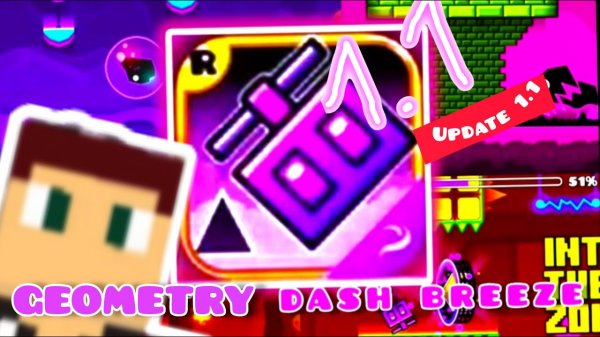 GD Breeze обновлена!!!!!! играем в новые уровни(#GD)