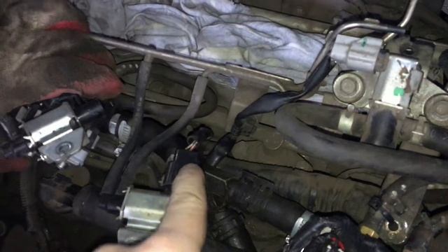 Снятие форсунок на Nissan Murano. смотреть онлайн