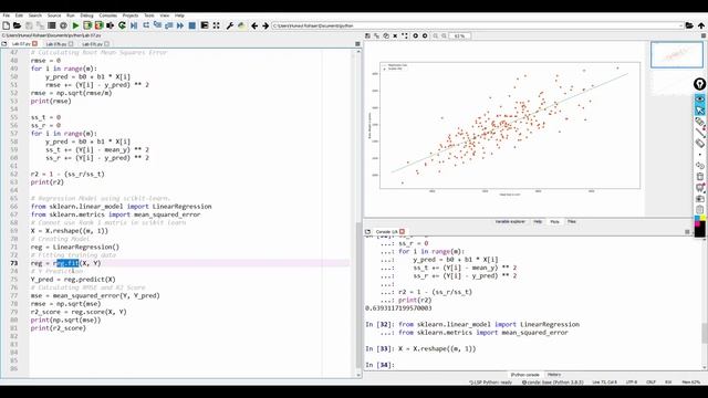 EEE-462 Artificial Intelligence, LAB 07 Regression and Gradient Descent in Python. смотреть онлайн