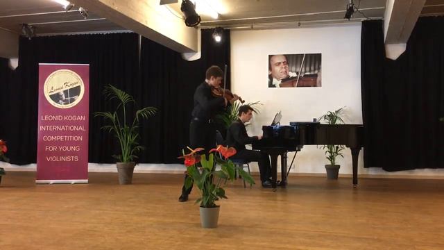 Kai Orlinov (Bulgaria) Leonid Kogan Competition 2018 смотреть онлайн