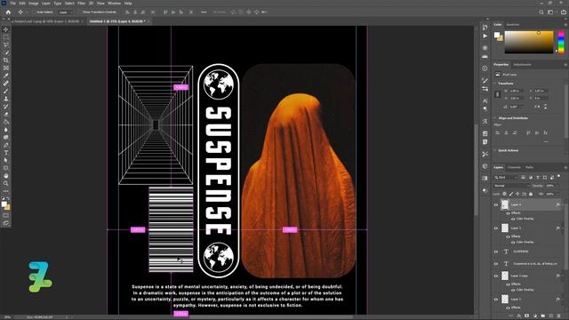 Streetwear Clothing Design Suspense - Tutorial Photoshop CC 2020 смотреть онлайн