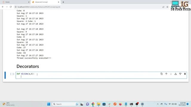 Advance Concept in Python | Learn about Concurrency/Multithreading, Decorators and many more смотреть онлайн