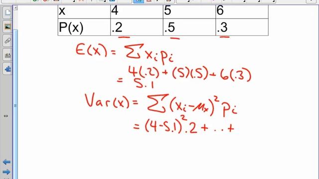 Standard Deviation of a probability distribution смотреть онлайн