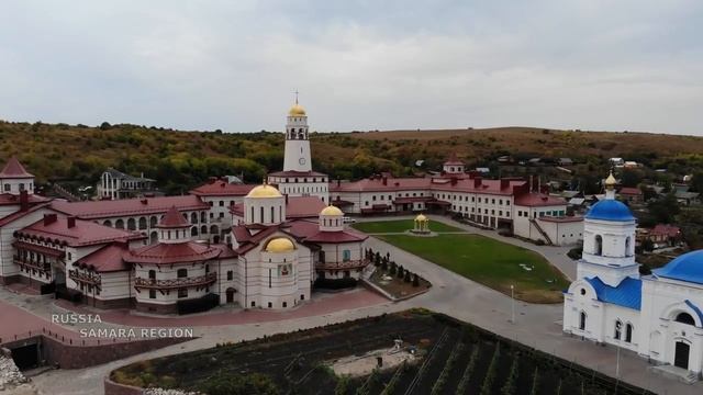 Свято Богородичный Казанский мужской монастырь с Винновка Самарской области смотреть онлайн