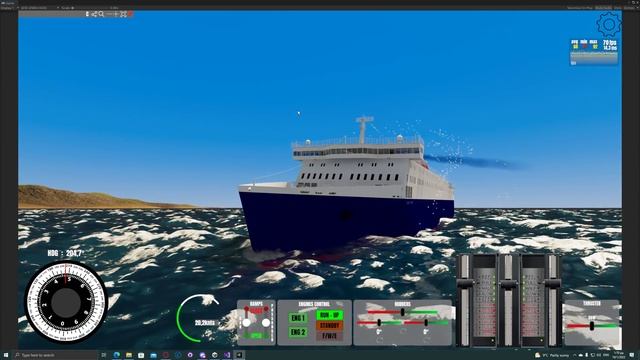 Improved splash effect !!! - Ship Simulator Realistic смотреть онлайн