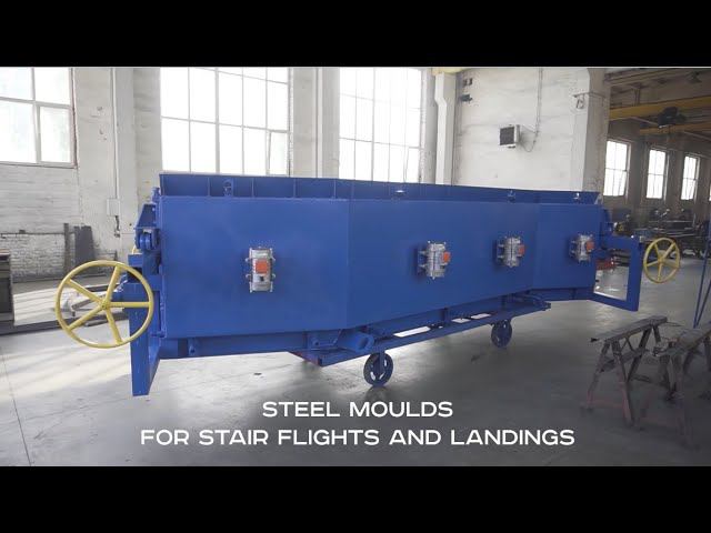 Steel moulds for stair flights with landings смотреть онлайн
