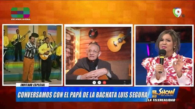 “El Añoñaito” el Papa de la Bachata Luis Segura 1-2 en El Show del Mediodía смотреть онлайн