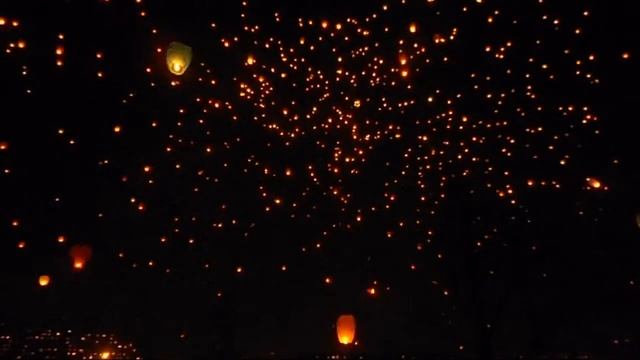 Запуск воздушных фонариков 20.10.12 смотреть онлайн