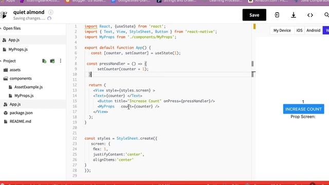 React Native Part 7 - Props смотреть онлайн
