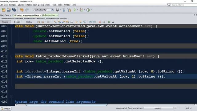 JTable product Java Swing part5 смотреть онлайн