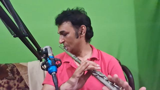 mere Naina sawan bhadon flute cover in YAMHA YFL 211 flute смотреть онлайн