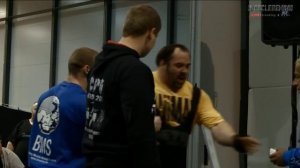 Андрей Маланичев - 1100 кг без экипировки. HD качество