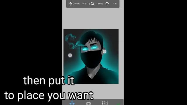 Ibis Paint X: How to add Smoke and Glow Effects.With extra animation tutorial.Self Portrait. Part 3 смотреть онлайн
