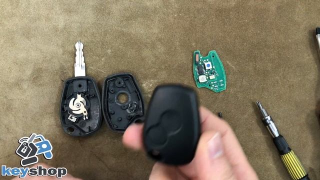 как поменять корпус ключа рено (Renault) дастер, логан, сандеро, трафик опель мовано, виваро. нисан смотреть онлайн