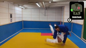 Дзюдо. Подхват изнутри. Упражнения. Комбинации. Задания