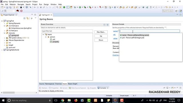 Spring Core with two Containers and two Spring bean configuration files смотреть онлайн