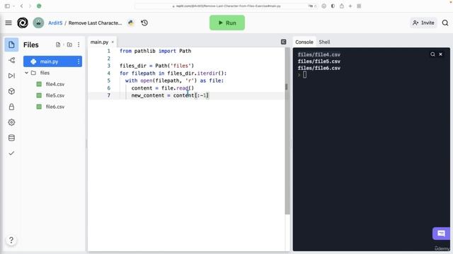 Remove Last Character from Multiple Files | Automate Everything with Python смотреть онлайн