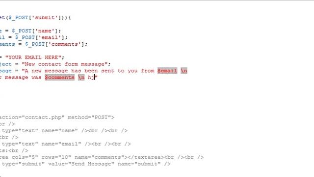 How to Make a PHP Contact Us Form With Form Validation - Better Audio - ThePS3GamingShow смотреть онлайн