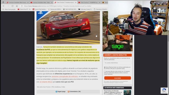 Horizon Forbidden West y Gran Turismo 7 LUZEN Next GEN ZASKA a la Criticas PILERAS gamefox смотреть онлайн