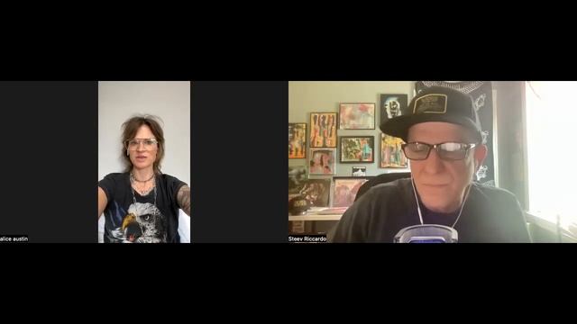 Alice Austin talks about her new solo album, Black Sabbitch, Zola Turn etc. (Zoom Interview Only) смотреть онлайн