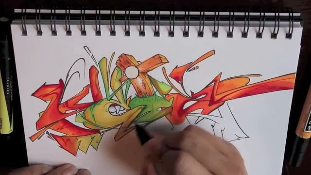 NEW GRAFFITI SKETCH - "100K" Blackbook Session смотреть онлайн