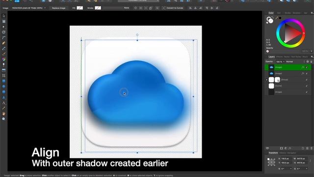 3D Icons for Big Sur with Affinity Designer tutorial смотреть онлайн
