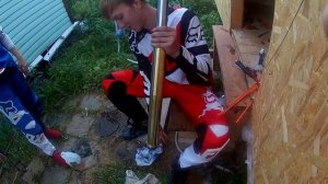 Замена масла в вилке BSE J1 | Неполная разборка вилки BSE J1