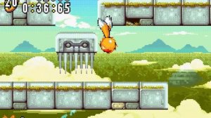 Sonic Advance. (GBA) [2001]. Longplay. Russian version. No comments.