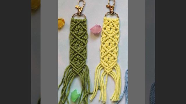 Easy Top Trending 2023 DIY Macrame Boho Macrame Rope Heart Keychain Design Ideas смотреть онлайн