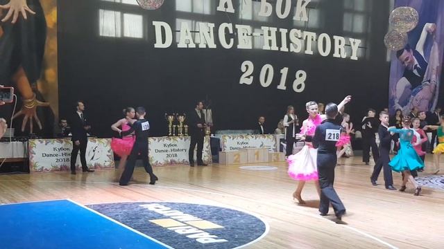 Кубок Dance History 2018, Алексей и Вика, ча-ча-ча. Юниоры 1 Е смотреть онлайн