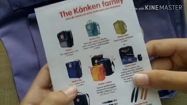 Распаковка рюкзака KanKen • backpack KanKen смотреть онлайн