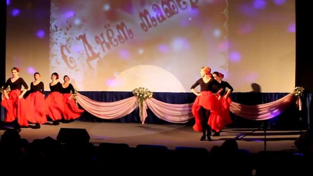 танец "ФЛАМЕНКО" ДК "ВОСТОК" Дальнереченск 2015 смотреть онлайн