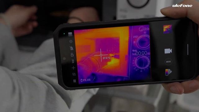 Ulefone Power Armor 18T Thermal Imaging Applications | THERMAL BY FLIR смотреть онлайн