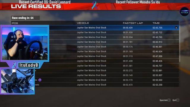 Racing with DeeDot! Let's go racing!!! Follower Convoy Every night! GT I 6585941854784549 смотреть онлайн