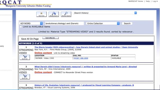 Finding E-Books and Streaming Videos смотреть онлайн