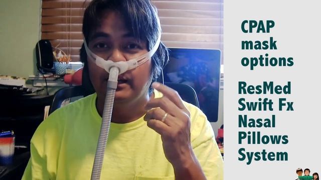 CPAP Nasal Pillows Mask Option смотреть онлайн